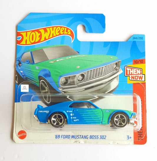 '69 Ford Mustang Boss 302 - Hot Wheels (European Short Card) | Bonzo Bears