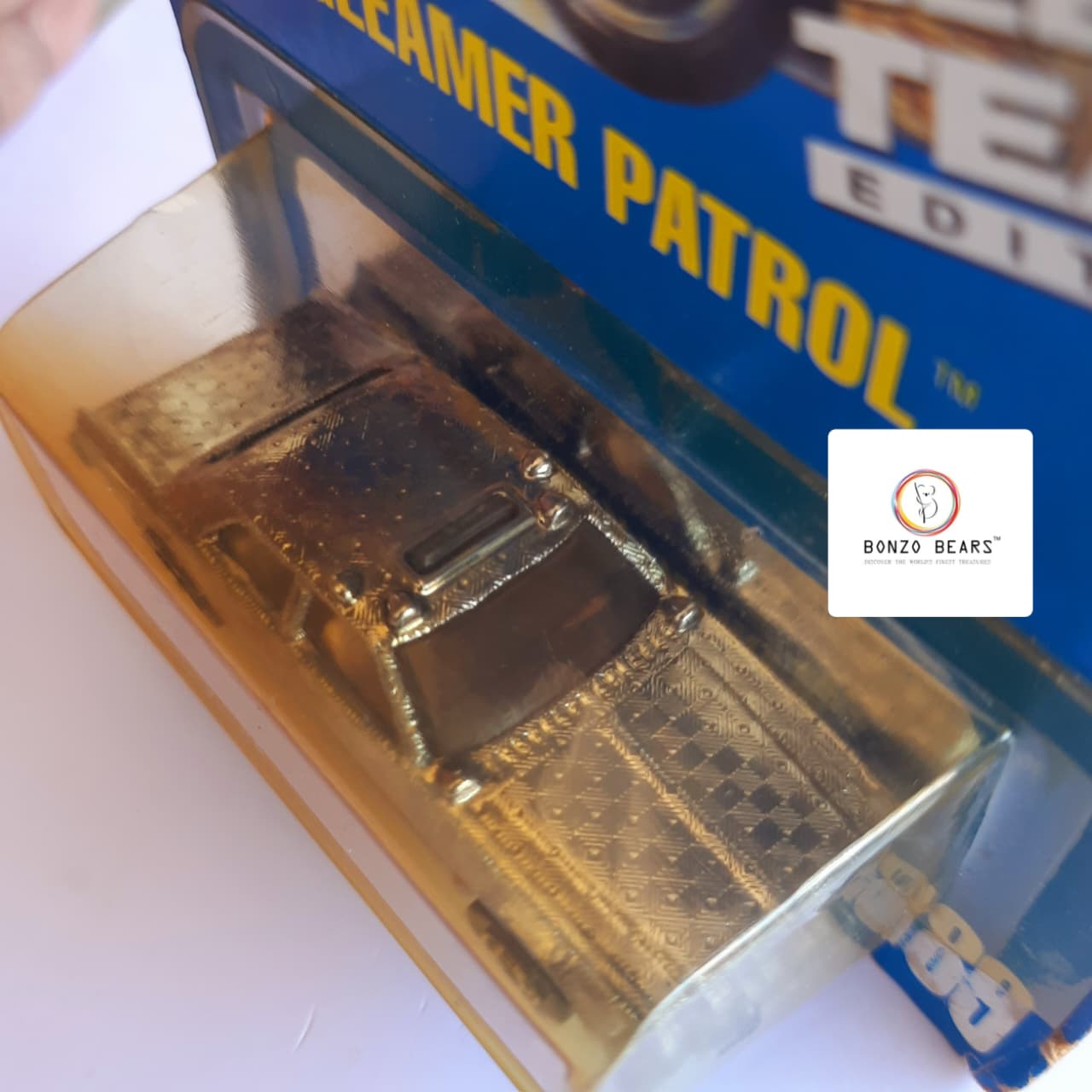 Vintage 1996 Gold & Silver Gleamer Patrol - Hot Wheels | Bonzo Bears PB32