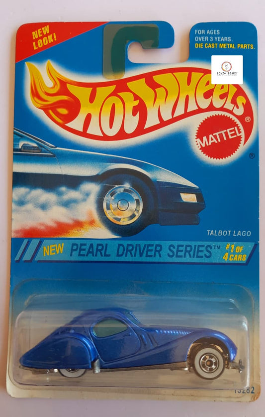 Blue Chrome 1994 release - Talbot Lago - Pearl Driver Series - Hot Wheels | Bonzo Bears