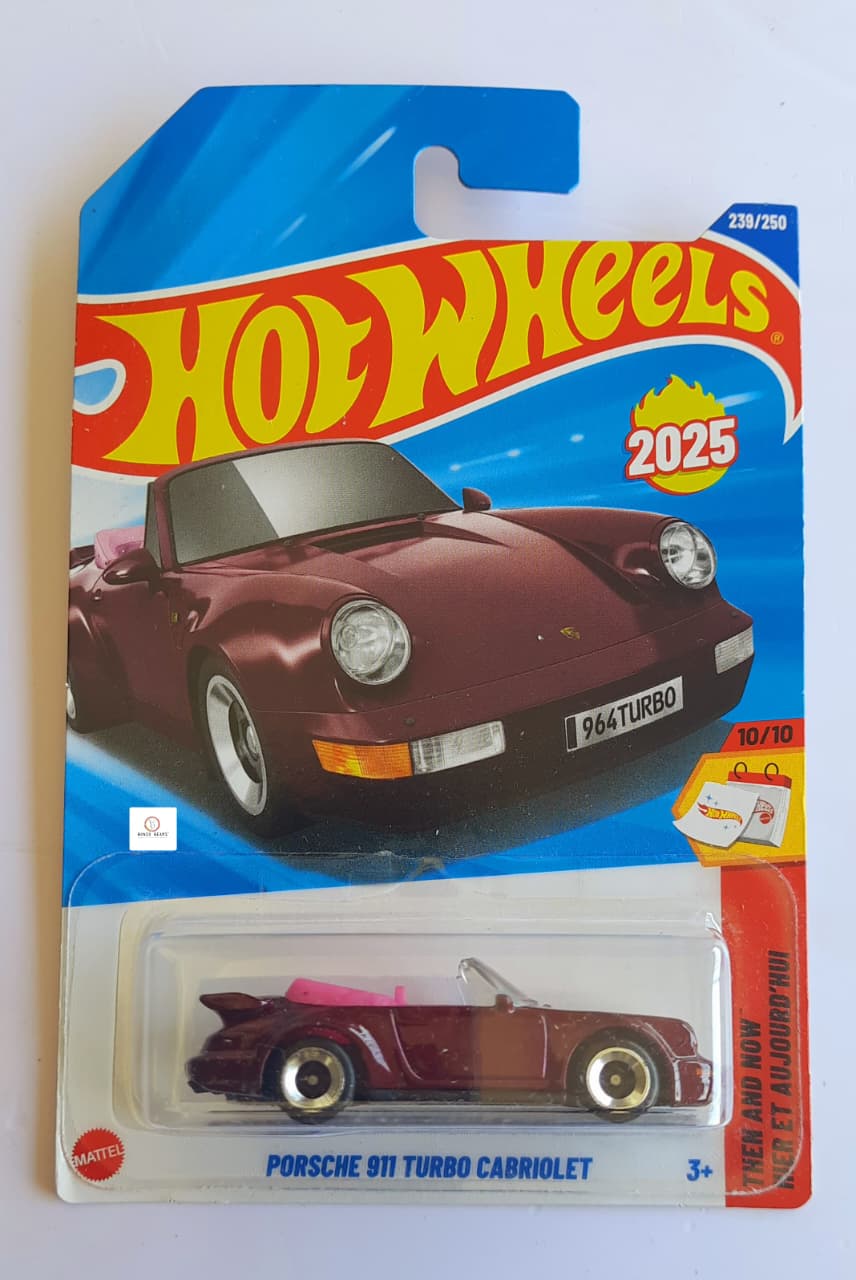 Porsche 911 Turbo Cabriolet Import card- Hot Wheels  | Bonzo Bears