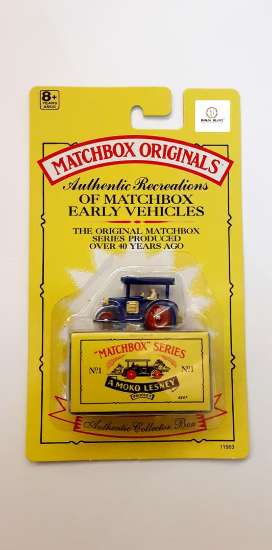 Matchbox Originals - No.1 Aveling Barford Road Roller (1992 released)