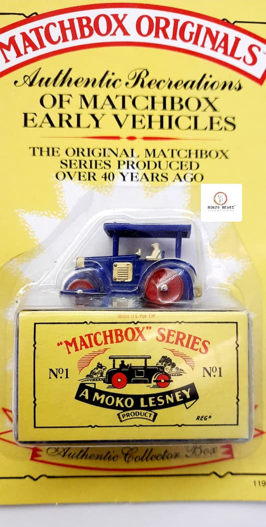 Matchbox Originals - No.1 Aveling Barford Road Roller (1992 released)