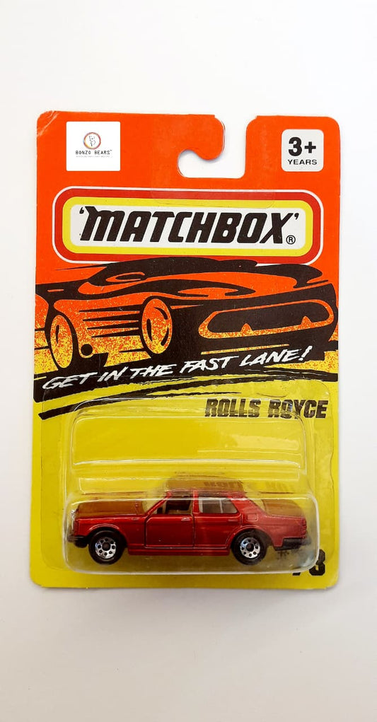 Rolls Royce (1994 Release) - Rare Matchbox - "Get In The Fast Lane"  | Bonzo Bears PB28