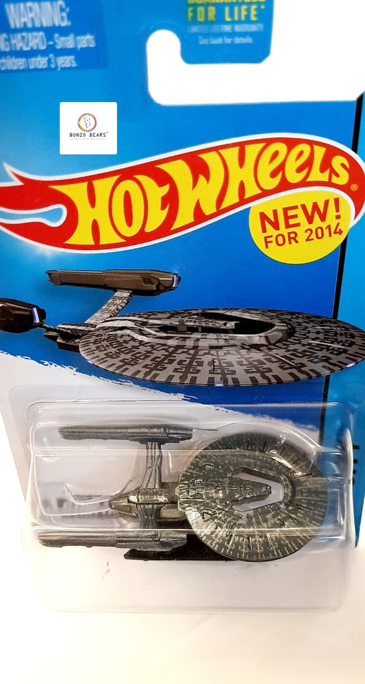 U.S.S. Vengeance - Star Trek (Meteoroid Grey ) 2014 Release - Hot Wheels | Bonzo Bears PB61