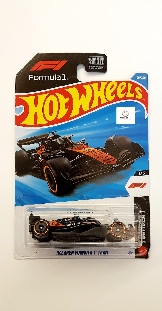 McLaren Formula 1 Team - Hot Wheels (2026 release) Imported | Bonzo Bears PB48