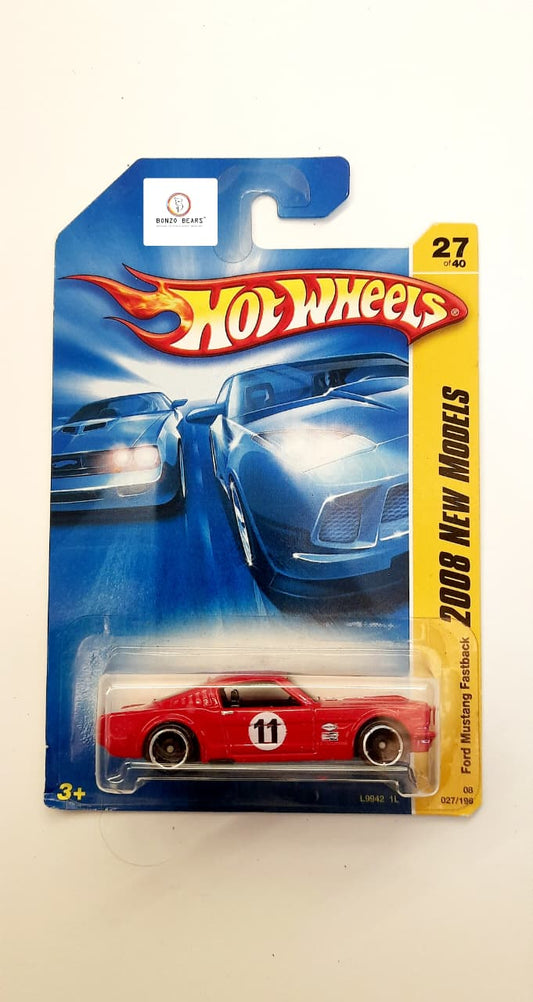 Rare Ford Mustang Fastback #11 - Hot Wheels | Bonzo Bears (2008 Released) PB48