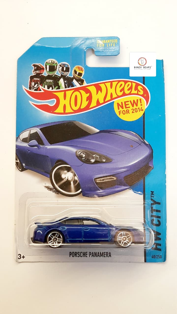 Porsche Panamera (Blue) - Hot Wheels (2014 Released) | Bonzo Bears PB45