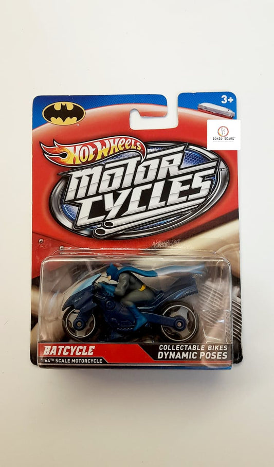 Super Exclusive Speed Cycles Batcycle (Blue) - Hot Wheels (2010 Released) | Bonzo Bears