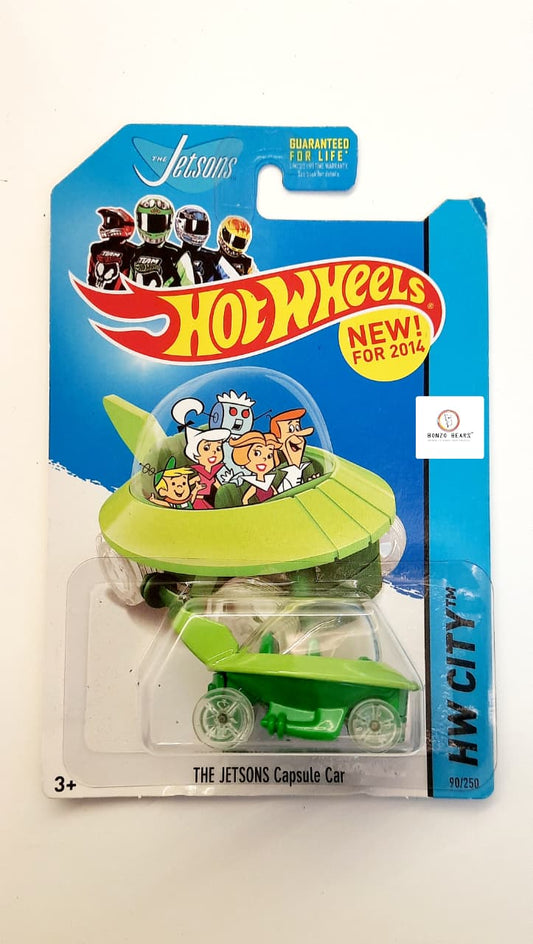 The Jetsons Capsule Car - Hot Wheels (2014 Released) | Bonzo Bears PB52