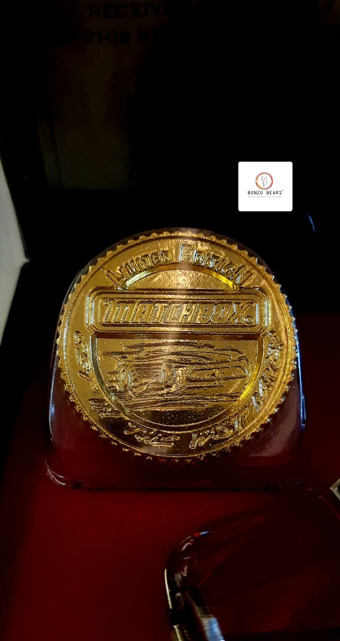 (LIMITED EDITION) Rolls Royce (1 of 5000)  1996 Release Matchbox Gold Collection – with Collectors Coin | Bonzo Bears