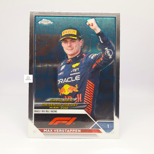 Max Verstappen Red Bull Racing  #170 -2023 Topps Chrome F1 (Miami Grand Prix)- Base Card