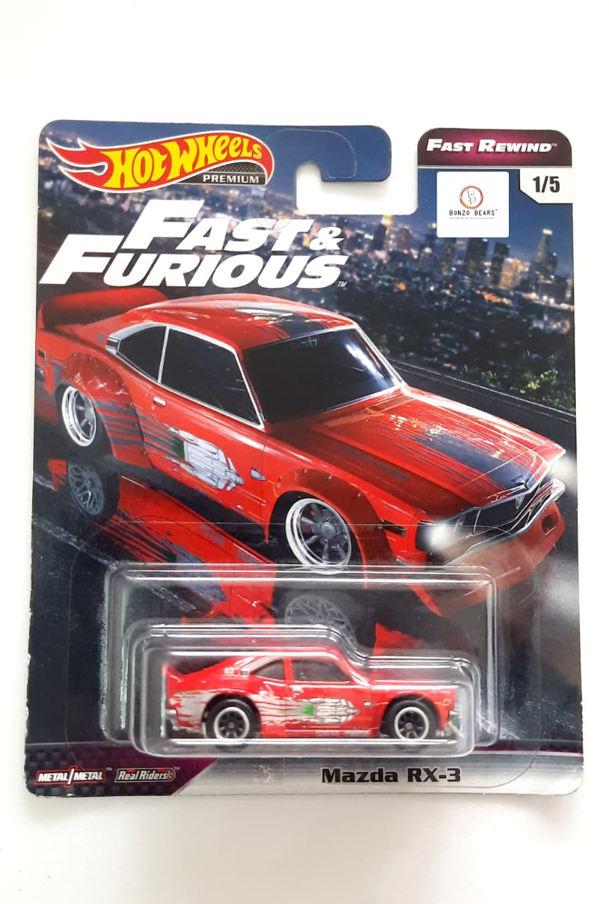 Fast & Furious Mazda RX-3 - Hot Wheels Premium | Bonzo Bears CB