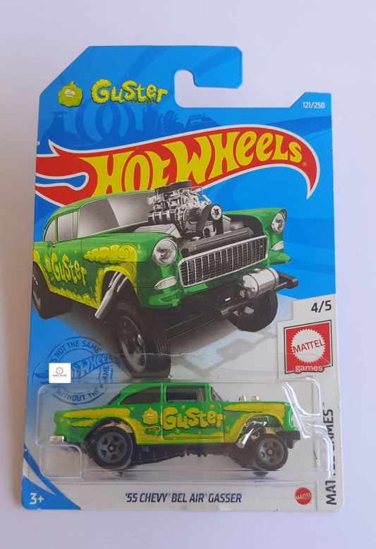 '55 Chevy Bel Air Gasser (Guster)- Hot Wheels