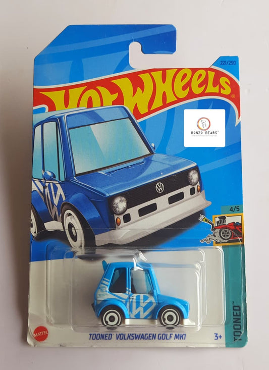 Tooned Volkswagen Golf MK1 (Treasure Hunt)- Hot Wheels | Bonzo Bears PB39