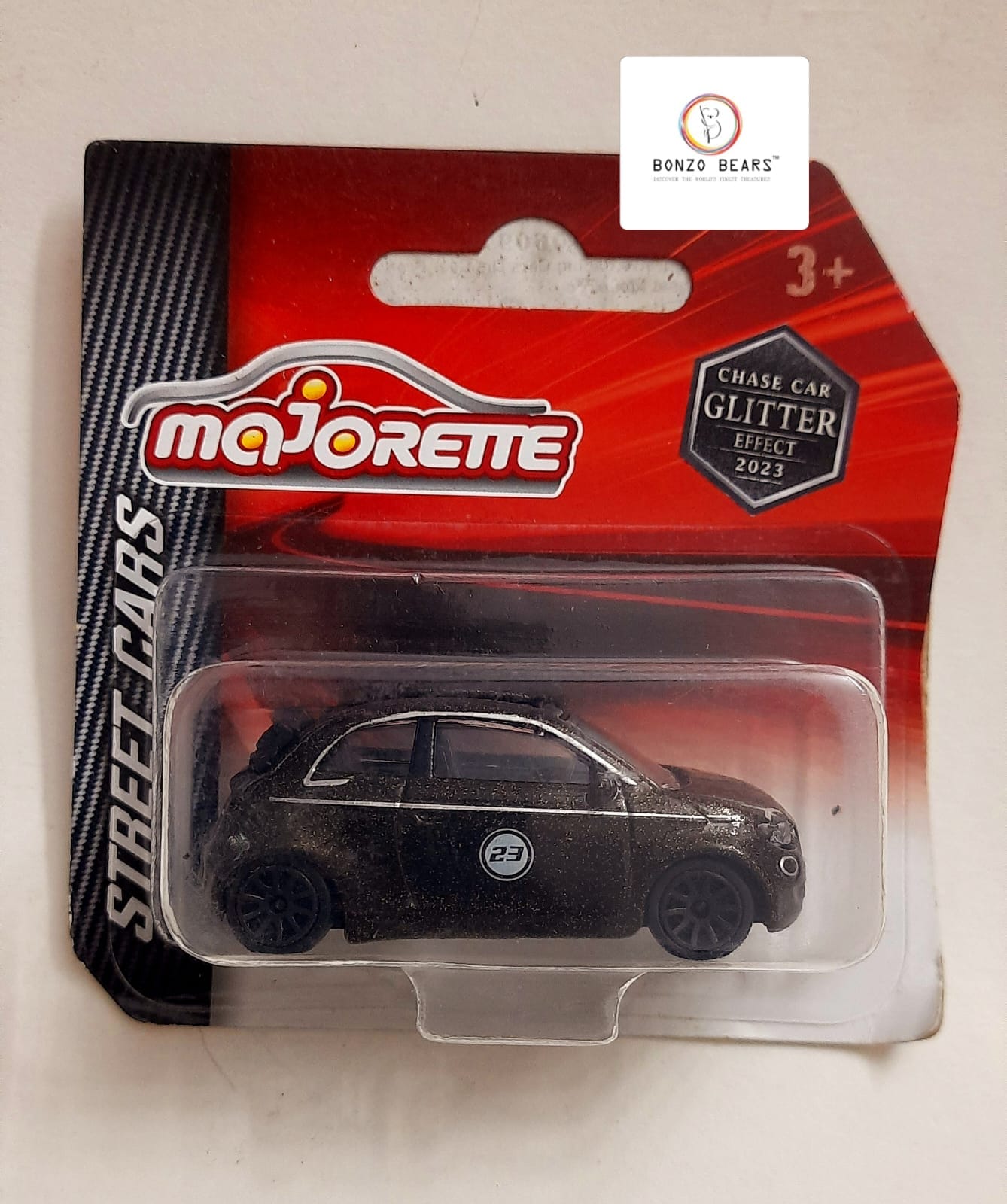 Glitter Effect Majorette Fiat 500 - Chase Car | Bonzo Bears