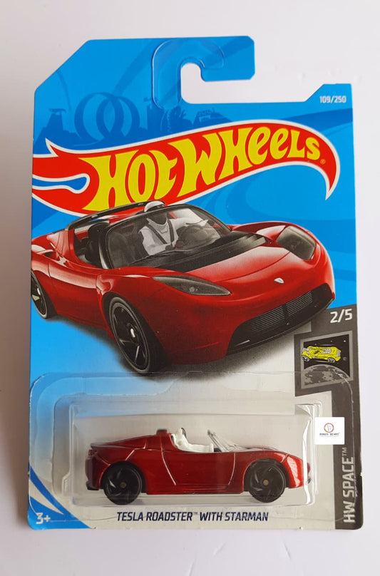 Tesla Roadster with Starman - Hot Wheels