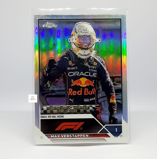 2023 Topps Chrome Formula 1 - Grand Prix Winners Max Verstappen #159 (Refractor)