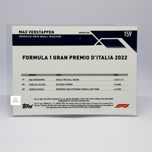 2023 Topps Chrome Formula 1 - Grand Prix Winners Max Verstappen #159 (Refractor)