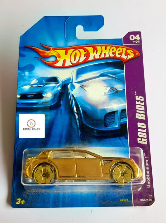 2007 Gold Rides Unobtainium - Hot Wheels | Bonzo Bears