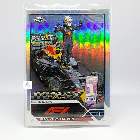 2023 Topps Chrome Formula 1 #161 Max Verstappen (Refractor)