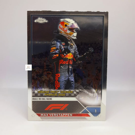 Max Verstappen  #155 Grand Prix France- 2023 Topps Chrome Formula 1- F1- Base card