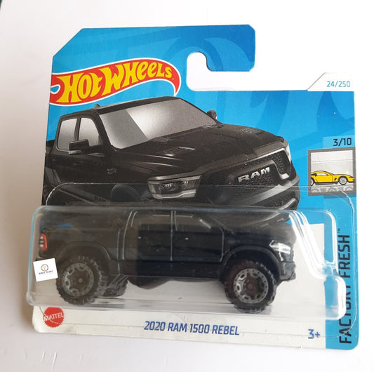 2020 RAM 1500 Rebel - Hot Wheels- Short Card
