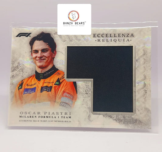 Oscar Piastri – 2024 Eccellenza Reliquia Race-Worn Patch | McLaren Racing | Bonzo Bears