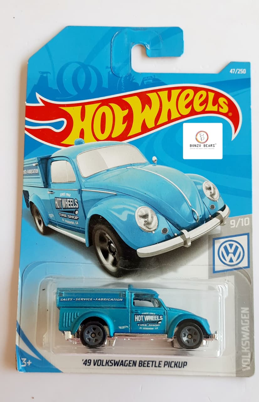 ’49 Volkswagen Beetle Pickup (Tiffany Blue) – Hot Wheels 2019 | Bonzo Bears PB37
