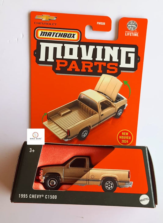 1995 Chevy C1500 - Matchbox (Gold) | Moving Parts