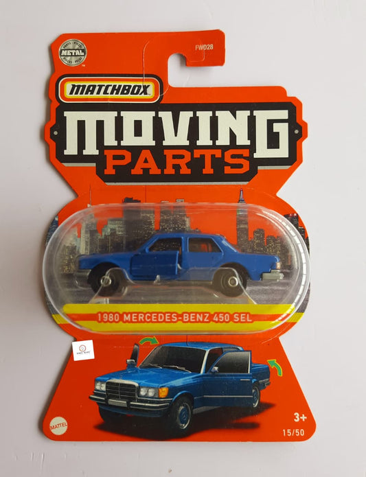 1980 Mercedes-Benz 450 SEL - Matchbox - Moving Parts
