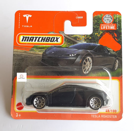 Tesla Roadster - Matchbox - Short card