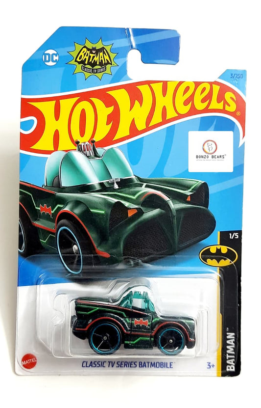 DC Classic TV Series Batmobile (Blue Glass) - Hot Wheels | B4