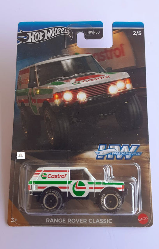 Range Rover Classic - Hot Wheels Europe card
