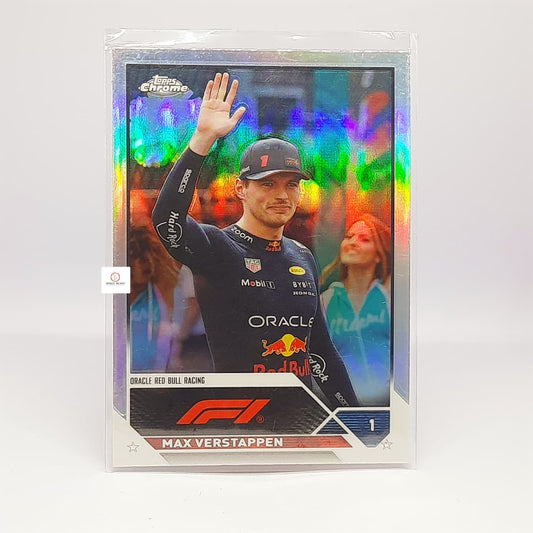 2023 Topps Chrome - Formula 1 F1 Red Bull Max Verstappen Refractor #3