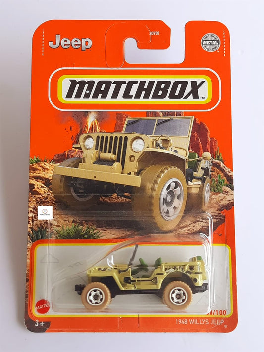 1948 Willys Jeep - Matchbox (Camo)