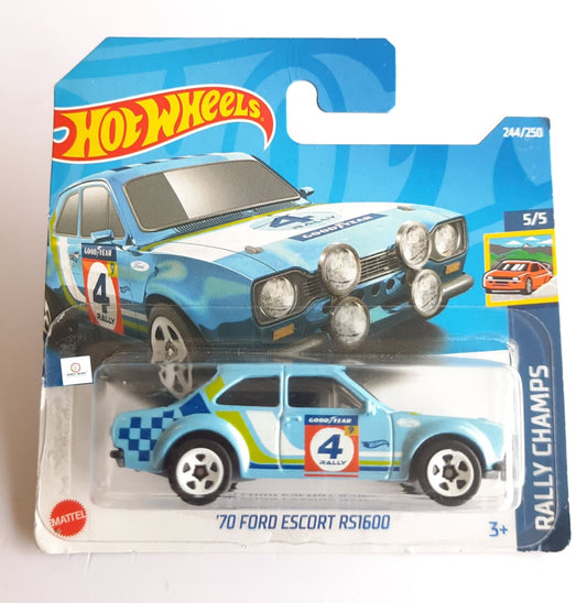 70 Ford Escort RS1600 - Hot Wheels - Short card
