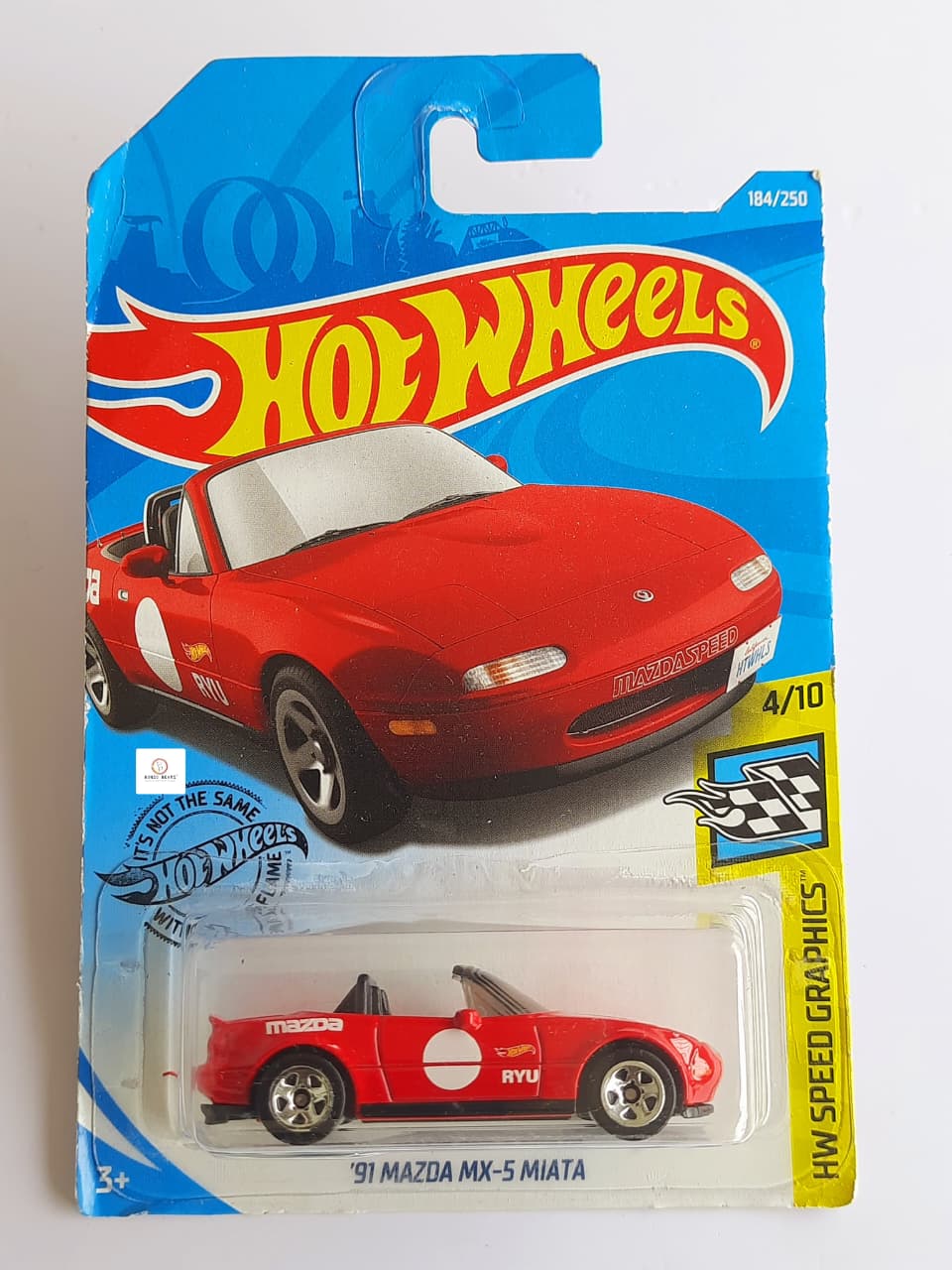 '91 Mazda MX-5 Miata - Hot Wheels (Red)