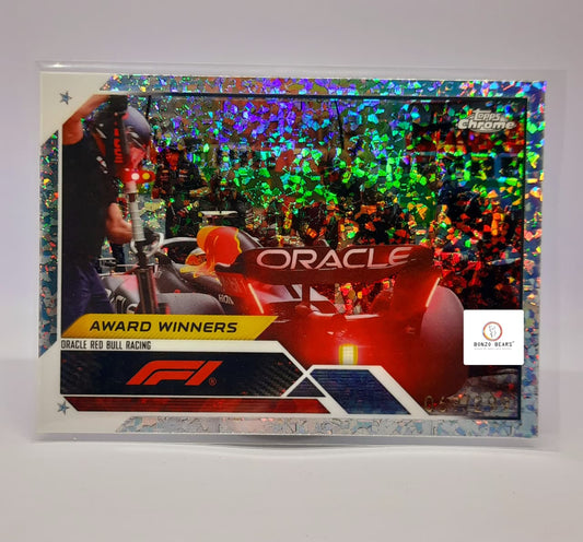 Oracle Red Bull Award Winners Mini Diamond 069/299 #188( Limited to 299 prints Word Wide) - 2023 Topps Chrome Formula 1| Bonzo Bears