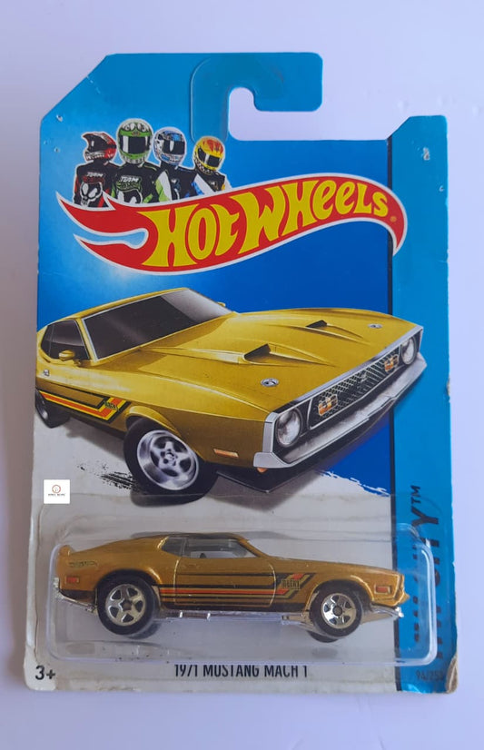 1971 Mustang Mach 1 - Hot Wheels (Gold) - 2014 Release