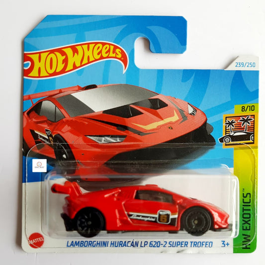 Lamborghini Huracan LP 620-2 Super Trofeo - Hot Wheels- Short card