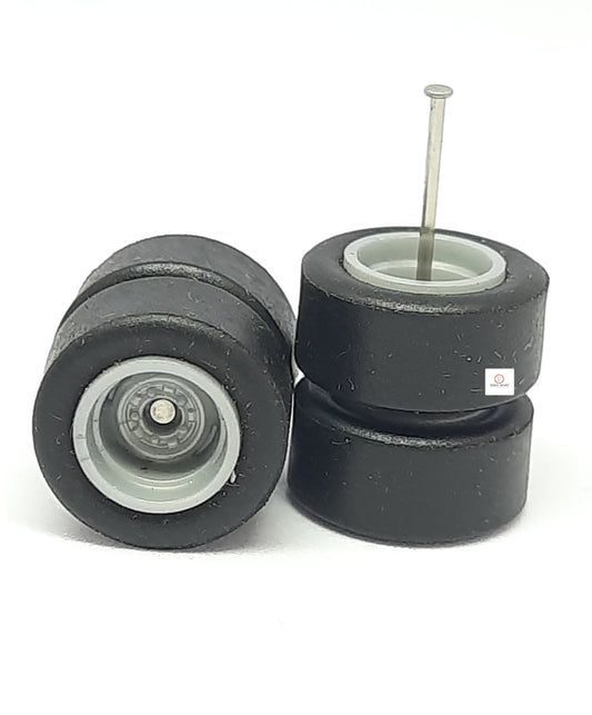 12mm Dia Rubber Tyre for 1/64 car