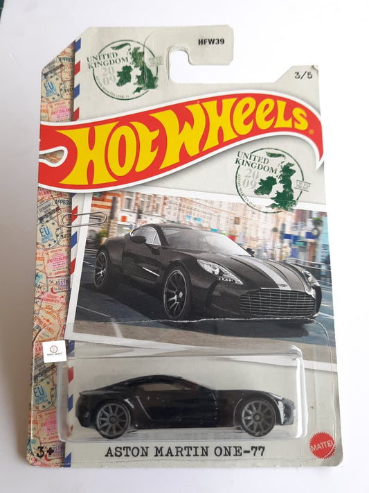 Aston Martin One-77 ( Black)- Hot Wheels
