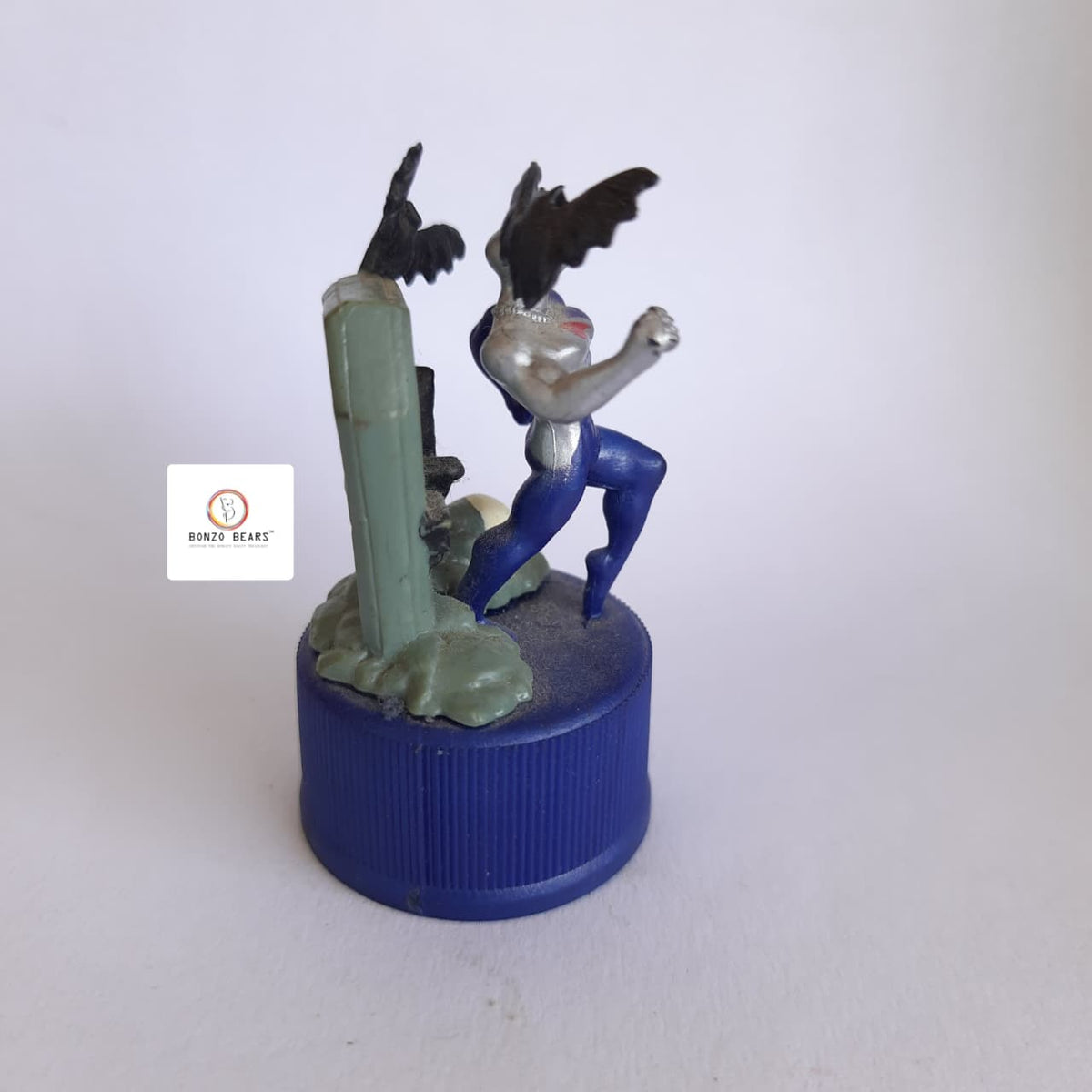 Pepsiman Gravestone/Halloween bats - Pepsi Bottle Cap collection | Bonzo Bears