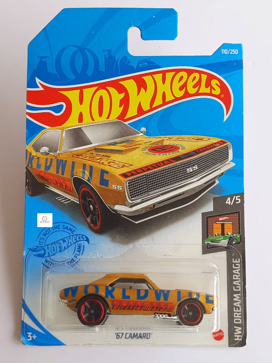 '67 Camaro(World wide design) - Hot Wheels (Gold)