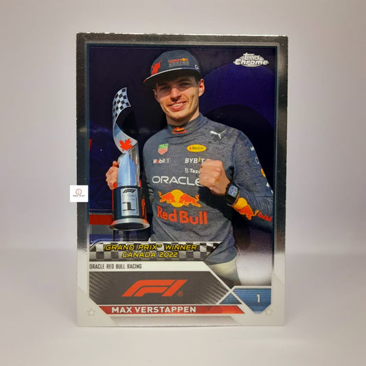 Max Verstappen Oracle Red Bull Racing #152 Canada - 2024 Topps Chrome Formula 1 F1 - Base card