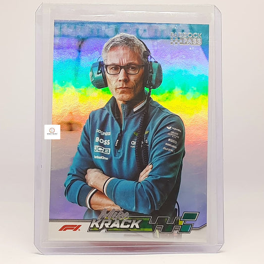 Mike Krack  #73 2024 Topps Paddock Pass Formula 1 -Refractor