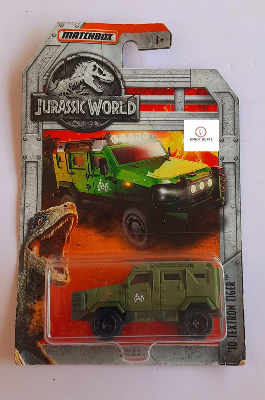 ´10 Textron Tiger from Jurassic World: Fallen Kingdom - Matchbox | Bonzo Bears