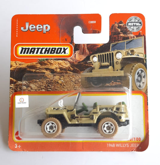1948 Willys Jeep - Matchbox- short card