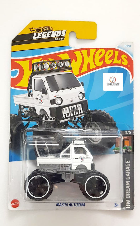 Mazda Autozam (White )- Hot Wheels Legends Tour | Bonzo Bears