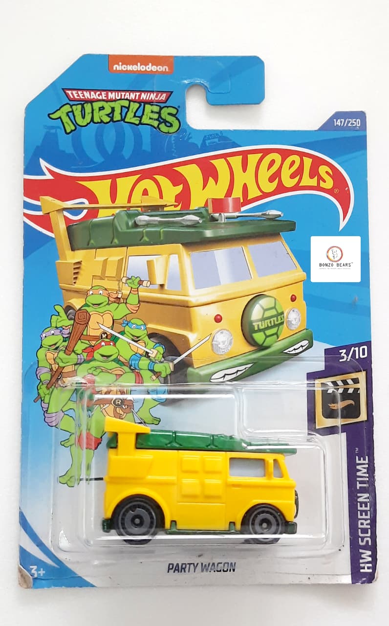 Teenage Mutant Ninja Turtles Party Wagon - Hot Wheels | Bonzo Bears ML2